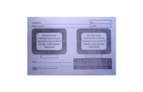 Ficha Para Raio X 2 Furos - Grafica Dallas