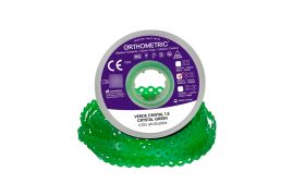 ELASTICO CORRENTE 1,5M MEDIO VERDE CRISTAL 60056006 ORTHOMETRIC