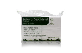 Babador Branco Slim Com 100 - Biodinâmica