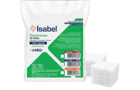 Compressa de Gaze 9 Fios Não Estéril - Isabel