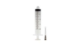 SERINGA HIPODERMICA 20ML C/ AGULHA (LUER LOCK) MEDIX