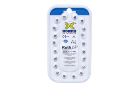 BRÁQUETE ROTH LIGTH 22 KIT 5X5 COM GANCHO(9°) - Ref.10.10.963 - MORELLI