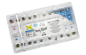 BRÁQUETE ROTH MAX 22 KIT 5X5 COM GANCHO(13°)CP - Ref.10.15.905 - MORELLI