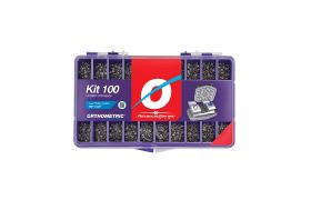 Braquete Metalico MBT 22 Advanced Mini 100 Casos 10112900 - Orthometric