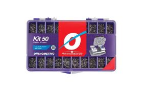 Braquete Metalico MBT 22 Advanced Mini 50 Casos 10112950 - Orthometric