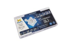 Kit de Bráquetes Roth Ceramic SLI .022" Can.9° Ang. Gancho Can./Prés Ref10.12.900 - Morelli