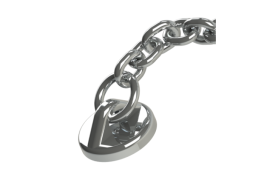 Gancho Para Tração de Dentes Inclusos Com Corrente Ref. 30.21.107 - Morelli