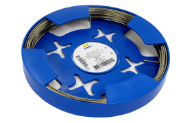 FIO INOX DURO ELÁSTICO 020 0,50MM ROLO 50G - Ref.55.01.050 - MORELLI