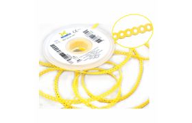 Elástico Corrente Curto Amarelo Ref.60.05.105 - Morelli