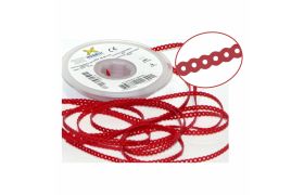 Elástico Corrente Curto Vermelho Ref.60.05.110 - Morelli