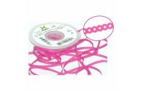 Elástico Corrente Curto Rosa Ref.60.05.112 - Morelli