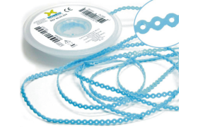 ELÁSTICO CORRENTE MÉDIO AZUL BEBE - Ref.60.05.204 - MORELLI