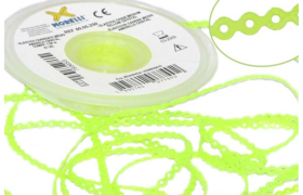 ELÁSTICO CORRENTE MÉDIO VERDE LIMAO CRISTAL - Ref.60.05.250 - MORELLI