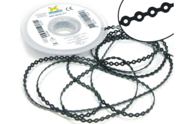 Elástico Corrente Longo Preto Ref.60.05.311 - Morelli