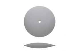 BORRACHA LENTILHA CINZA 7610 UNID (BURLEM) (I) - DEDECO