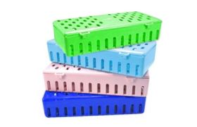 Estojo para Esterilizacao Perf Plast Steribox 3 200X90X40 Azul Escuro - Prisma