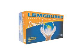 Luva de Látex P - Lemgruber