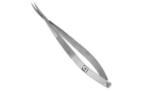 Tesoura Castroviejo Curva 11cm - Quinelato