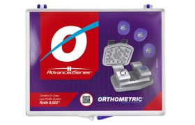 BRÁQUETE METAL ROTH 0.022 ADVANCED 1 KIT 5X5 MINI 10.10.2000 ORTHOMETRIC