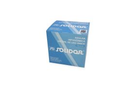 Agulha Hipodérmica Descartável 30x08mm| Solidor