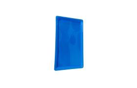 Bandeja Plástico Média 22x13x1  Separação Azul | Duflex