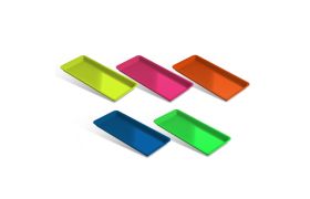 BANDEJA PLASTICO MEDIA VERDE - INDUSBELLO