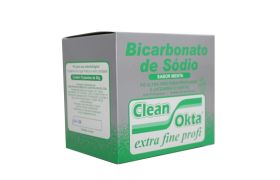 Bicarbonato Sodio 600 gr Menta - Clean Okta