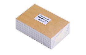 Bloco Para Espatulação 10X7,5 com 5 - Gráfica Dallas