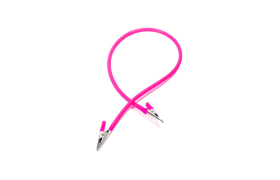 Corrente Prendedor Guardanapo Rosa Silicone | Confort