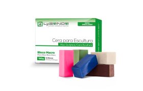 Cera para Escultura Regular Macro Azul - Lysanda