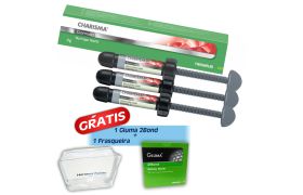 KIT RESINAS CHARISMA DIAMOND  A1, A2, A3 + ADESIVO GLUMA 2BOND - HERAEUS KULZER