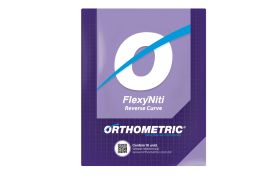 Arco Niti Curva Reversa 18X25 Inferior Retangular 52.18.2518 - Orthometric