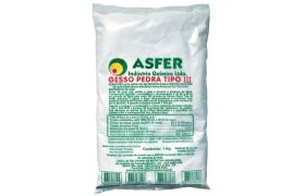 GESSO PEDRA BRANCO 1KG - ASFER
