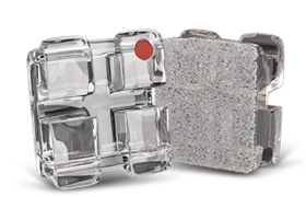 Braquete Ceramico MBT 22 Iceram-S D.43 Com Gancho 10912143 - Orthometric