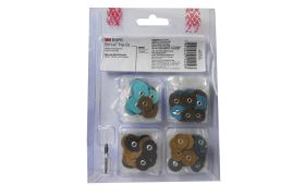 DISCO SOF-LEX POP-ON 4851B1 KIT AZUL 1/2" - 12,7mm - 3M