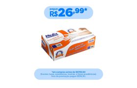 Luva de Procedimento de Látex com Pó - Medix