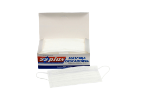 MASCARA ELASTICO C/50 BRANCA - SSPLUS