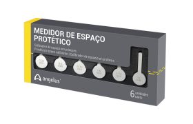 Medidor De Espaco Protetico Com 6 Unidades - Angelus