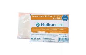 Compressa de Gaze Estéril 13 Fios Com 10 - Melhormed