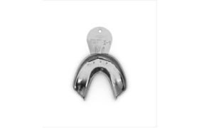 Moldeira  Lisa Adulto Inox I-1 - Tecnodent