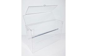 Estojo Acrílico Porta Alicate Grande Com Tampa - Ortoguaru