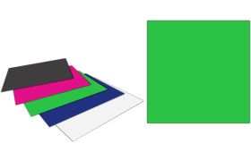 PLACA SILICONE 3MM COM 5 QUADRADA VERDE - BIOART