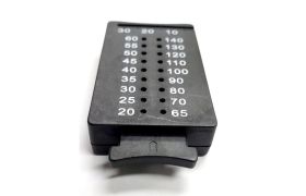 Régua Endodôntica Milimetrada Calibradora com Guilhotina - Mk Life