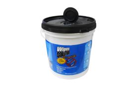 TOALHA UMEDECIDA BACTERICIDA C/ 400UN - WIPES SOLUTION