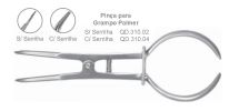 Pinça Porta Grampo Palmer Serrilhada Ref.Qd31004 - Quinelato