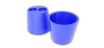 Pote Dappen Silicone Azul - Maquira